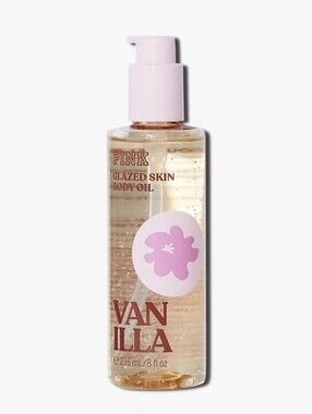 PINK Victoria's Secret Vanilla Glazed Skin Body Oil 🆕